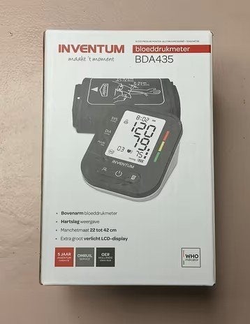 inventum bloeddrukmeter Nieuw in verpakking, Ophalen of Verzenden, Nieuw