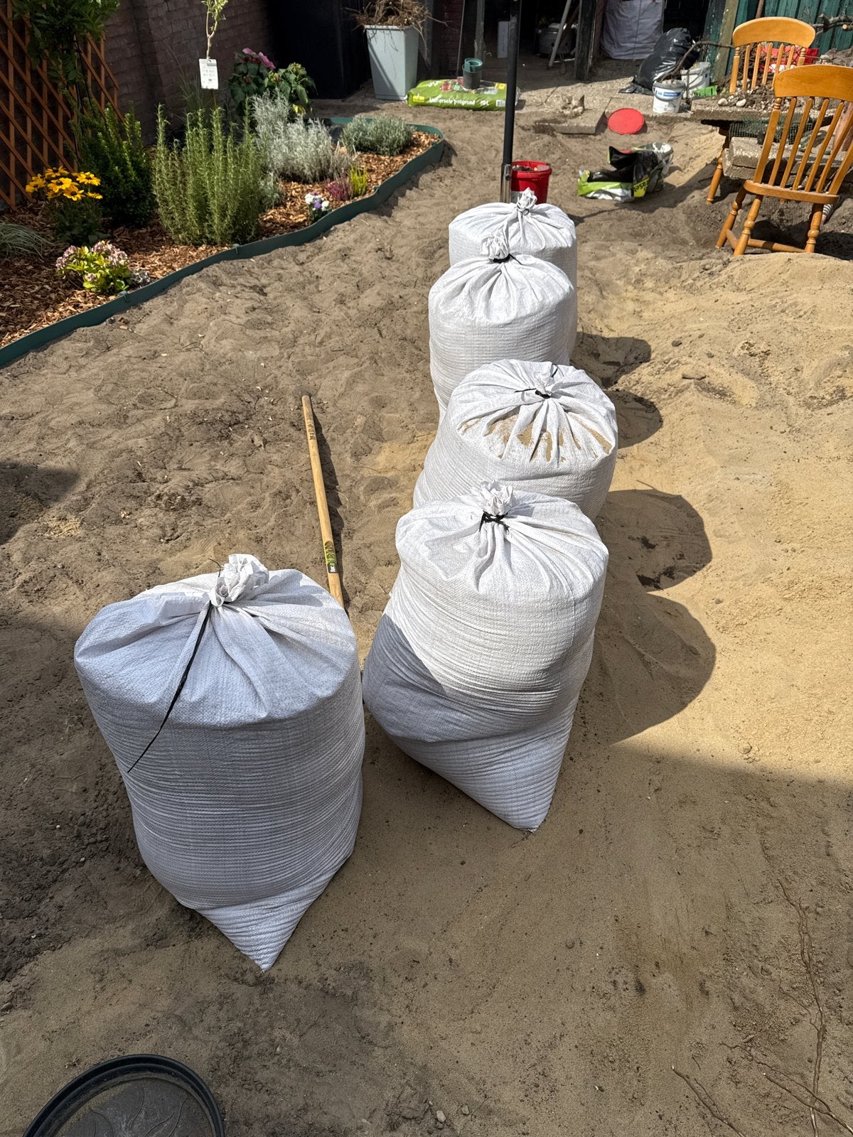Gratis zand af te halen, Ophalen, Gebruikt, Ophoogzand