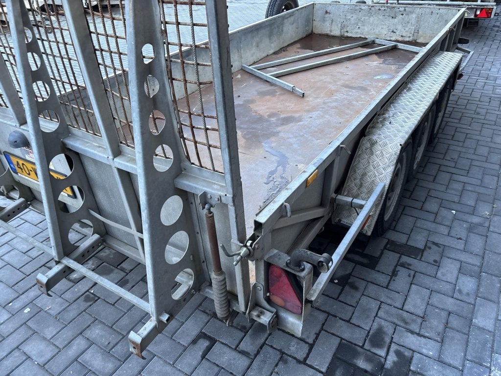 Ifor Williams Machinetransporter oprijwagen aanhanger 3500kg, Gebruikt
