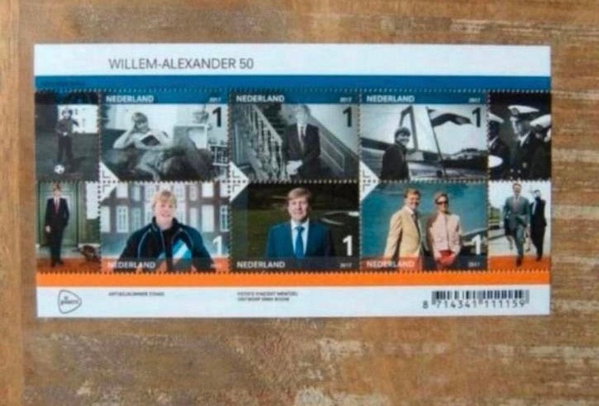 2017 Blok Willem -Alexander 50 Jaar NVPH 3535 Postfris., Ophalen of Verzenden, Na 1940, Postfris