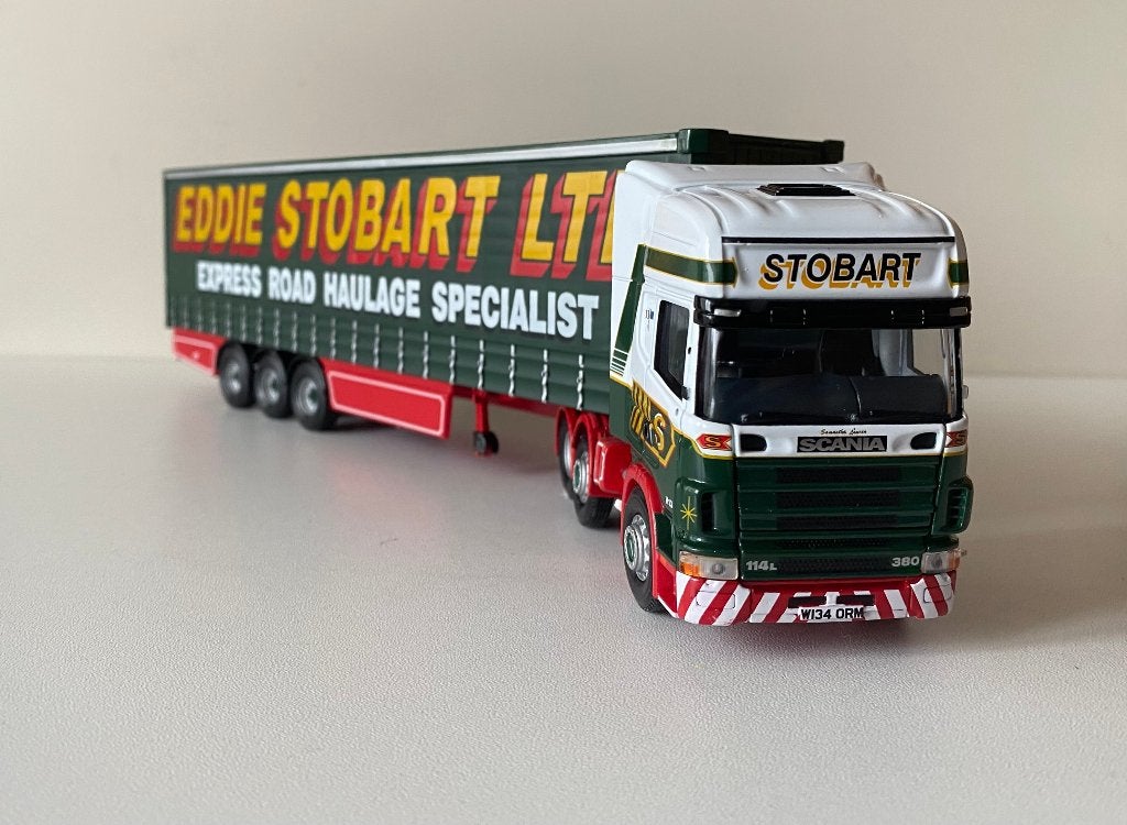 Corgi - Scania Topline 114 L -  380 Eddie Stobart Ltd., Ophalen of Verzenden, Nieuw, Bus of Vrachtwagen, Corgi