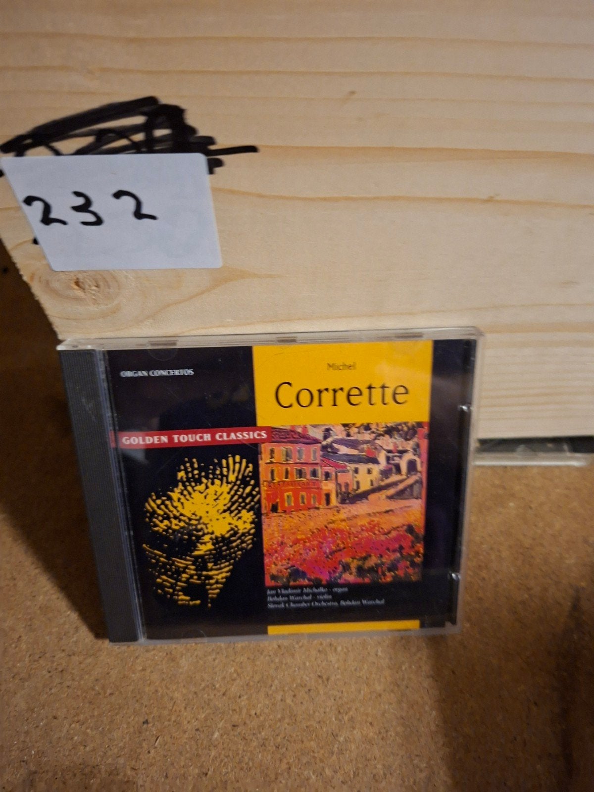 Michel Corrette - Organ Concertos (Golden Touch Classics), Cd's en Dvd's, Gebruikt, Overige componisten, Soloconcert, Ophalen of Verzenden