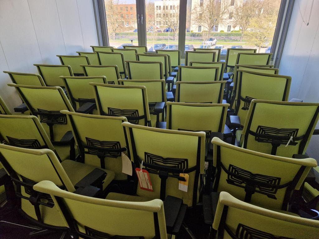 100x Haworth Comforto 59 Bureaustoel | Groen