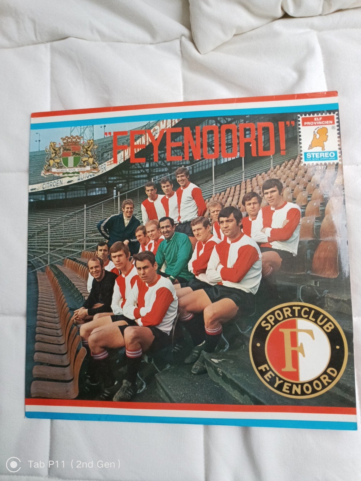 Feyenoord! LP - Originele Persing (Pop, 1969), LP, Gebruikt, Pop, Originele persing