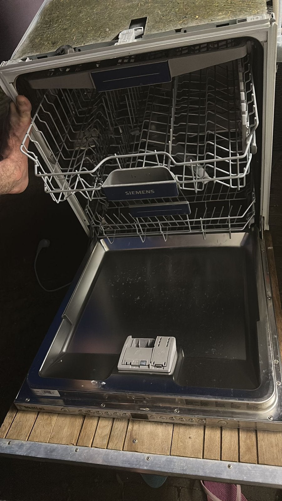 Siemens inbouw vaatwasser, Witgoed en Apparatuur, Vaatwasmachines, Gebruikt, Inbouw, 85 tot 90 cm, 60 cm of meer, 10 tot 14 liter