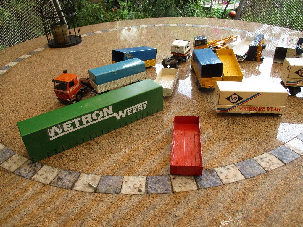 onderdelen Tekno Holland +(Lion Toys), Hobby en Vrije tijd, Modelauto's | 1:50, Verzenden, Gebruikt, Bus of Vrachtwagen, Lion Toys