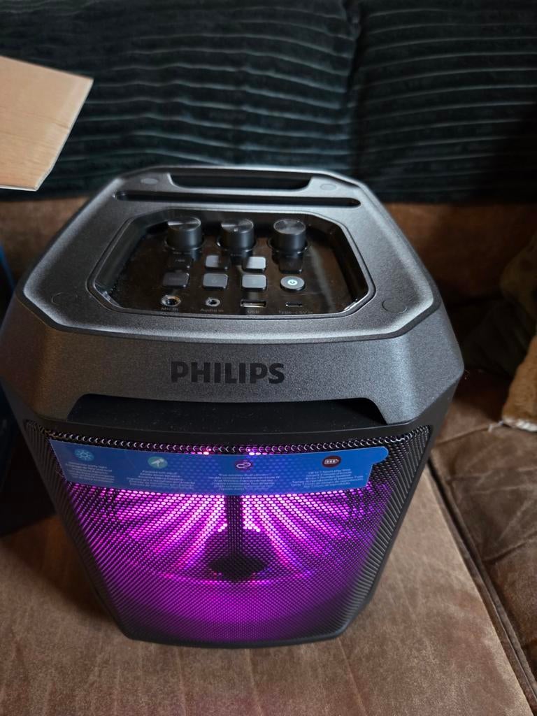 Sony bt party Speaker x2208 met led boombox nieuw, Ophalen, Luchtreiniger