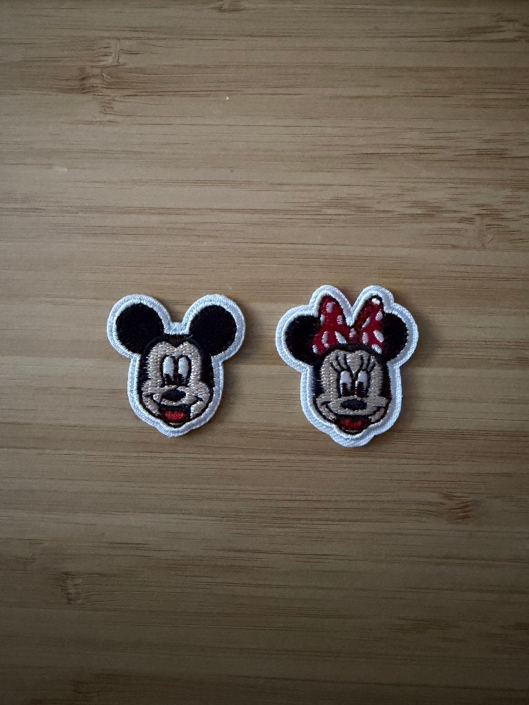 Patch Mickey en Minni, Verzenden, Nieuw