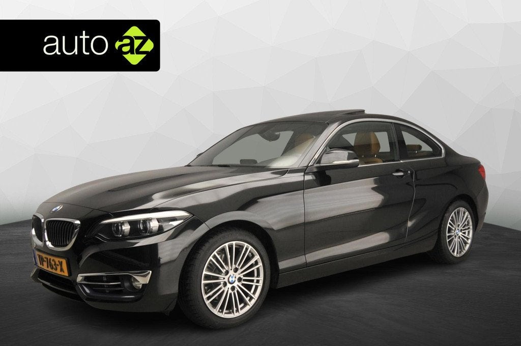 BMW 2 Serie Coupé 218i Automaat / Schuifdak / Leder / Sport, Auto's, BMW, Bedrijf, Te koop, 2-Serie, Achteruitrijcamera, Airconditioning