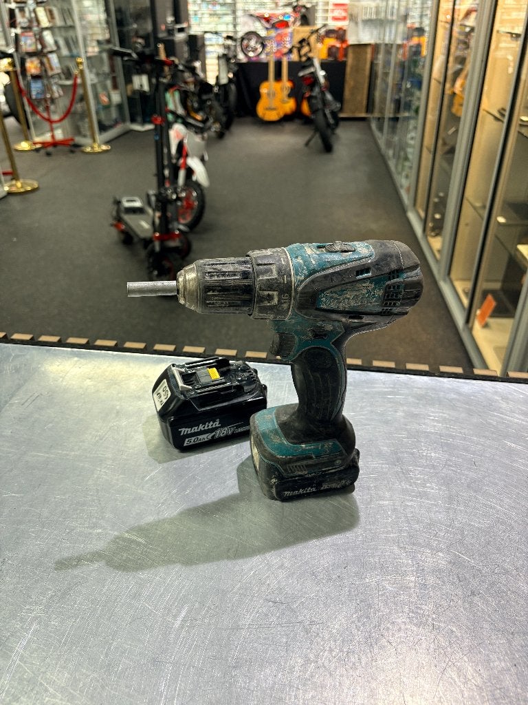 Makita DDF446 + 2 Accu's | 18V LXT Accuboorschroefmachine, Ophalen of Verzenden, ., ., .