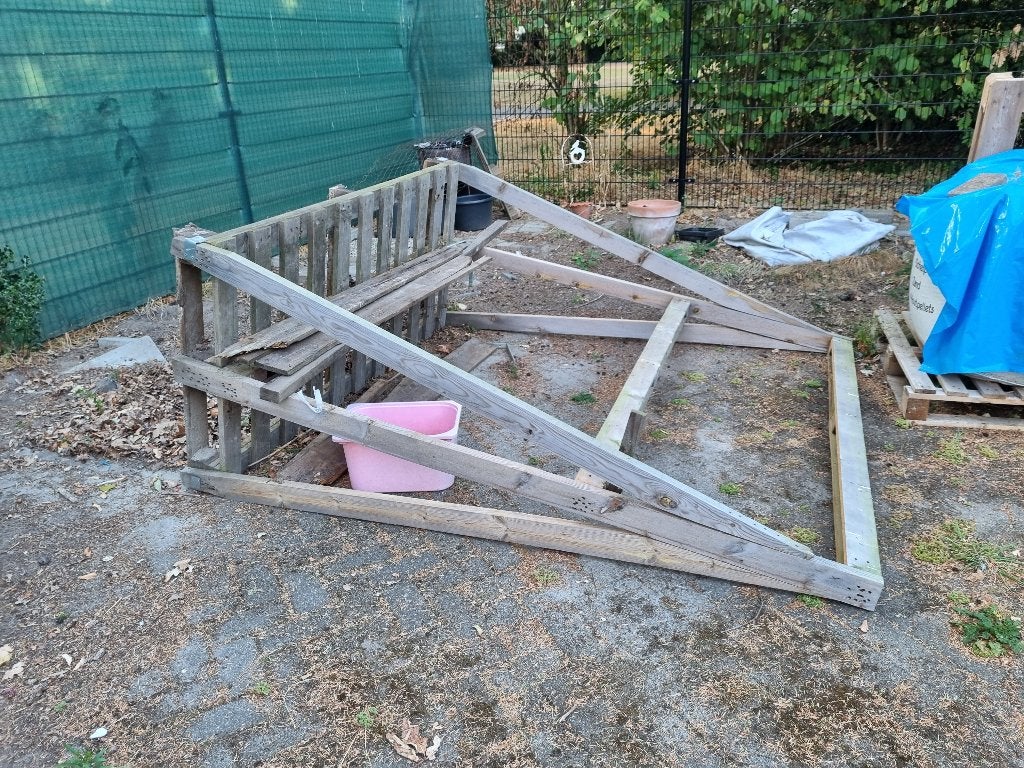 Pallets gratis af te halen, Doe-het-zelf en Verbouw, Ophalen, Gebruikt, Minder dan 25 mm, Pallet
