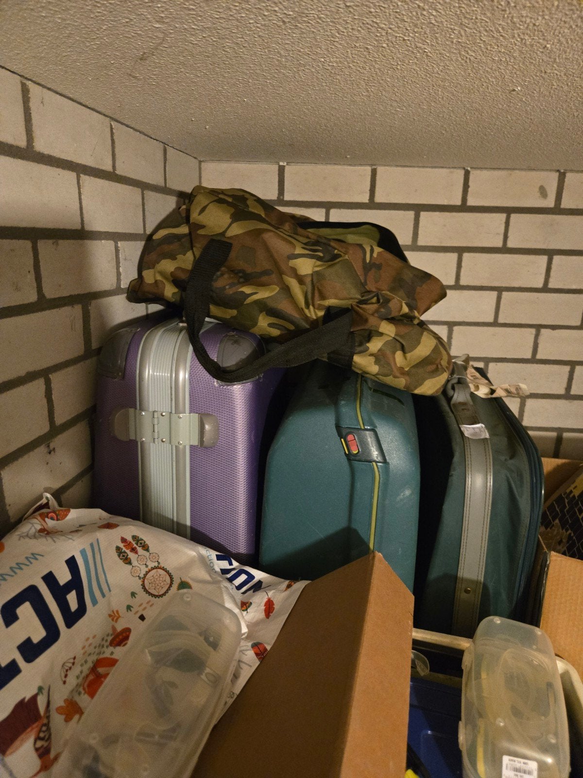 Diverse koffers en reistassen - Gebruikt, Ophalen, Wieltjes, Gebruikt, 50 tot 60 cm