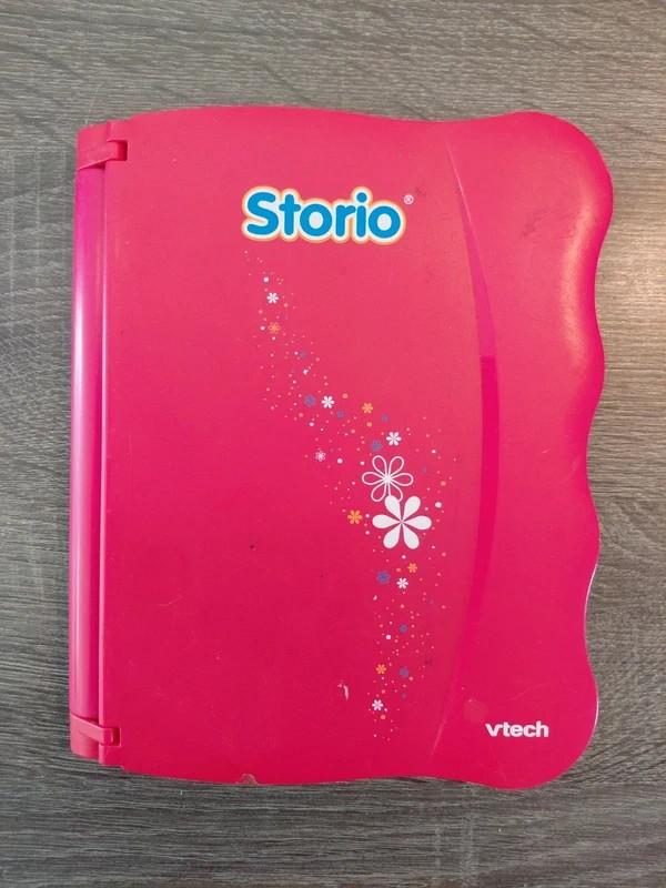 VTech Storio met spel Sam in de Stad - Roze Educatieve Table, Ophalen of Verzenden, Gebruikt, 4 tot 6 jaar