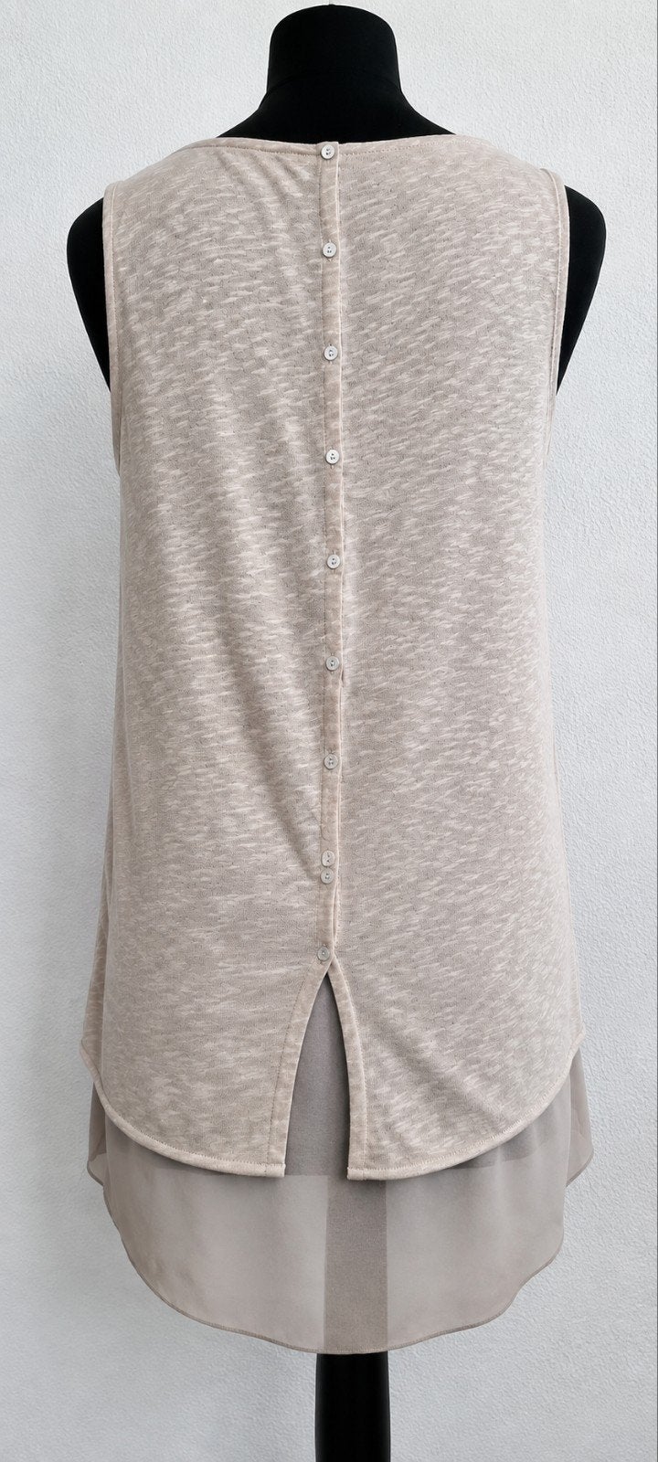 SUMMUM WOMAN Top M Nieuw WP110, Kleding | Dames, Maat 38/40 (M), Summum, Beige, Nieuw