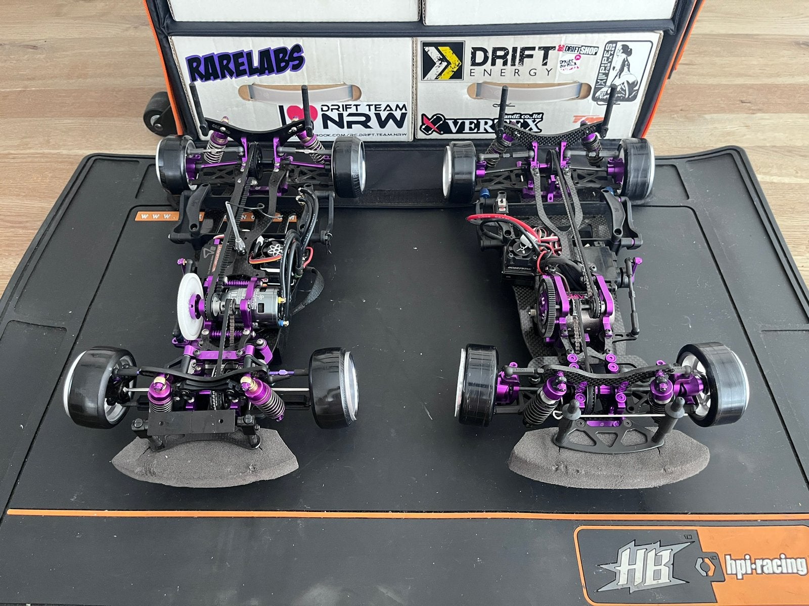 RC Drift set HPI & Hotbodies, Verzenden, Zo goed als nieuw, Elektro, Auto onroad