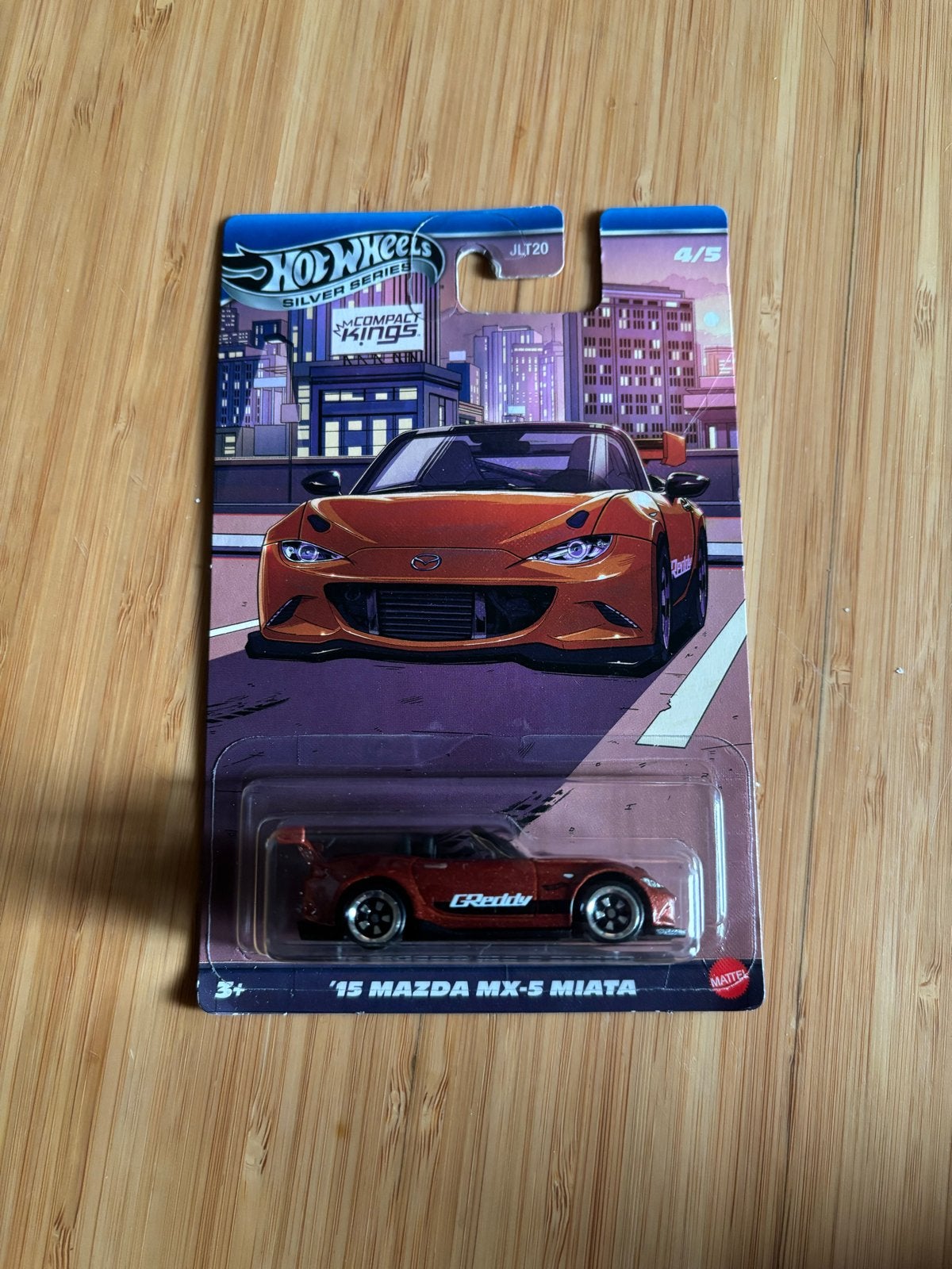 Hot Wheels Silver Series '15 Mazda MX-5 Miata, Ophalen of Verzenden, Nieuw, Auto