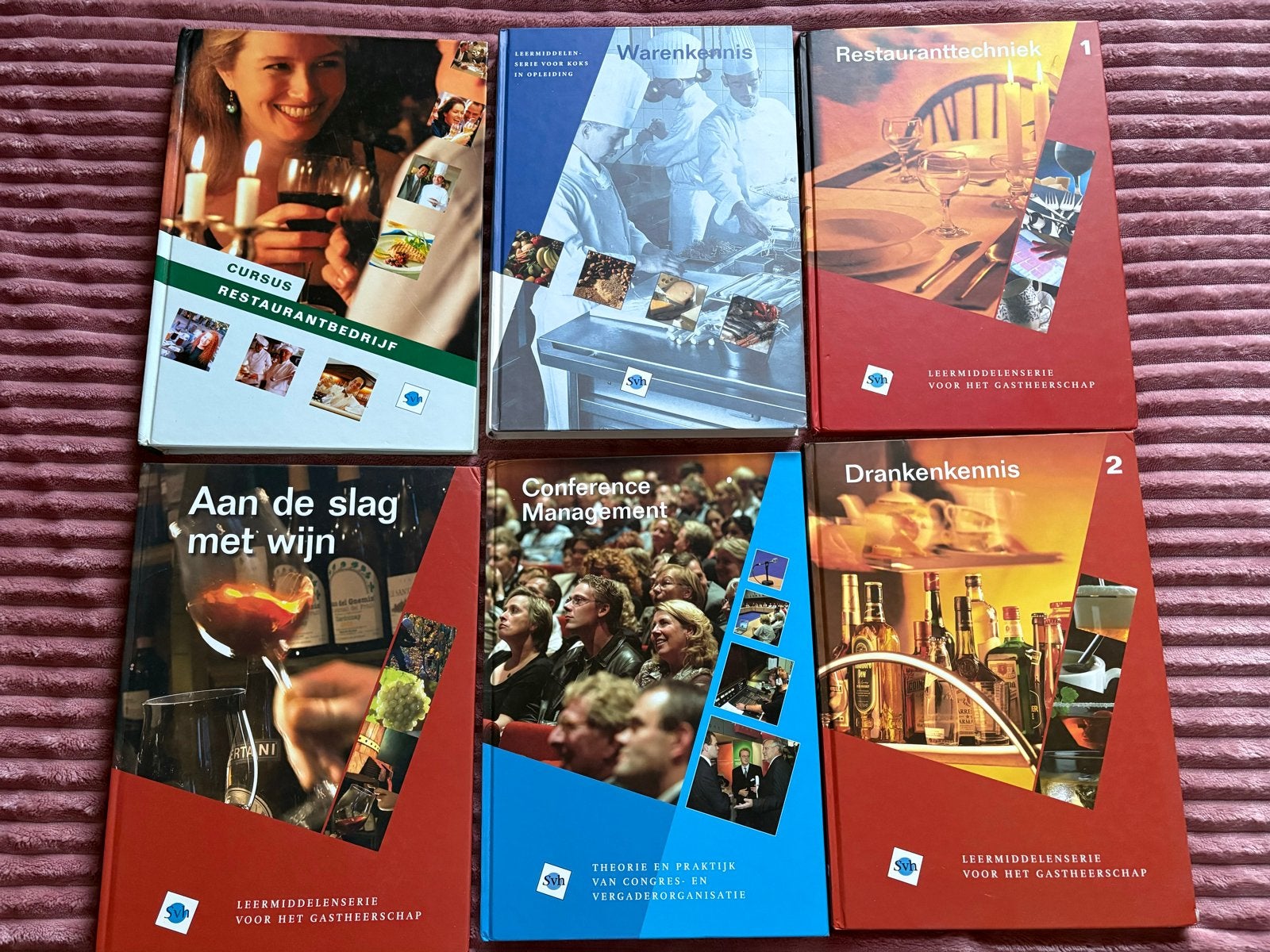 SVH cursusboeken horeca hotelmanagement, Boeken, Ophalen of Verzenden, Gamma, Zo goed als nieuw, MBO