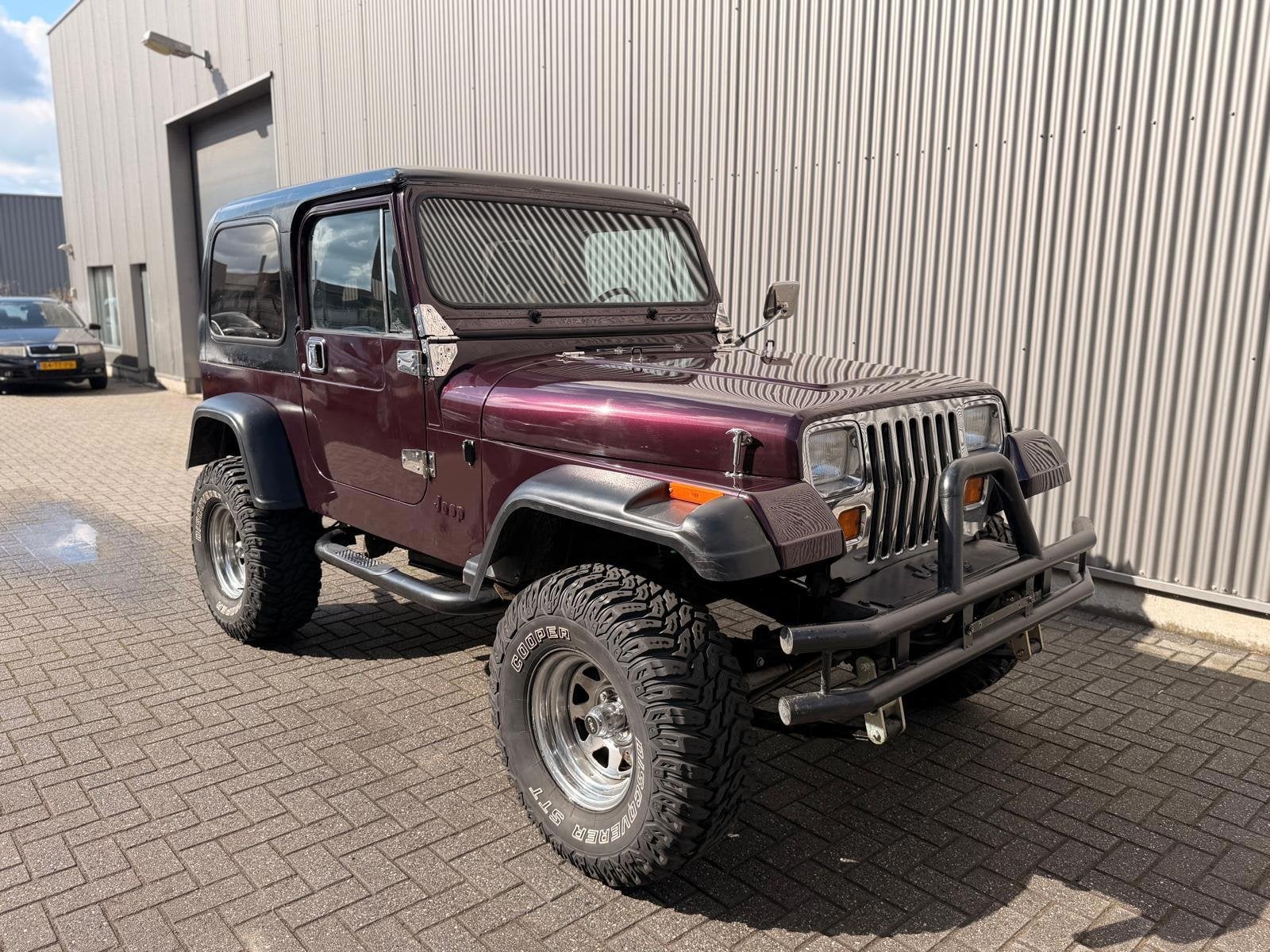 Jeep Wrangler 4.2 Hardtop Basis Project Auto (Zie tekst), Auto's, Gebruikt, Zwart, Leder, Bedrijf