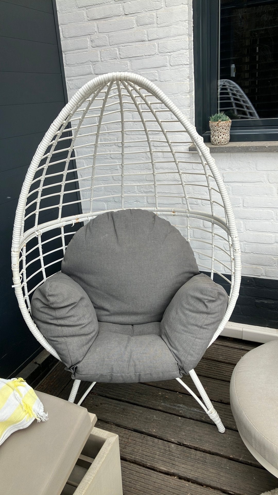 Eggchair, Tuin en Terras, Tuinstoelen, Ophalen, Gebruikt