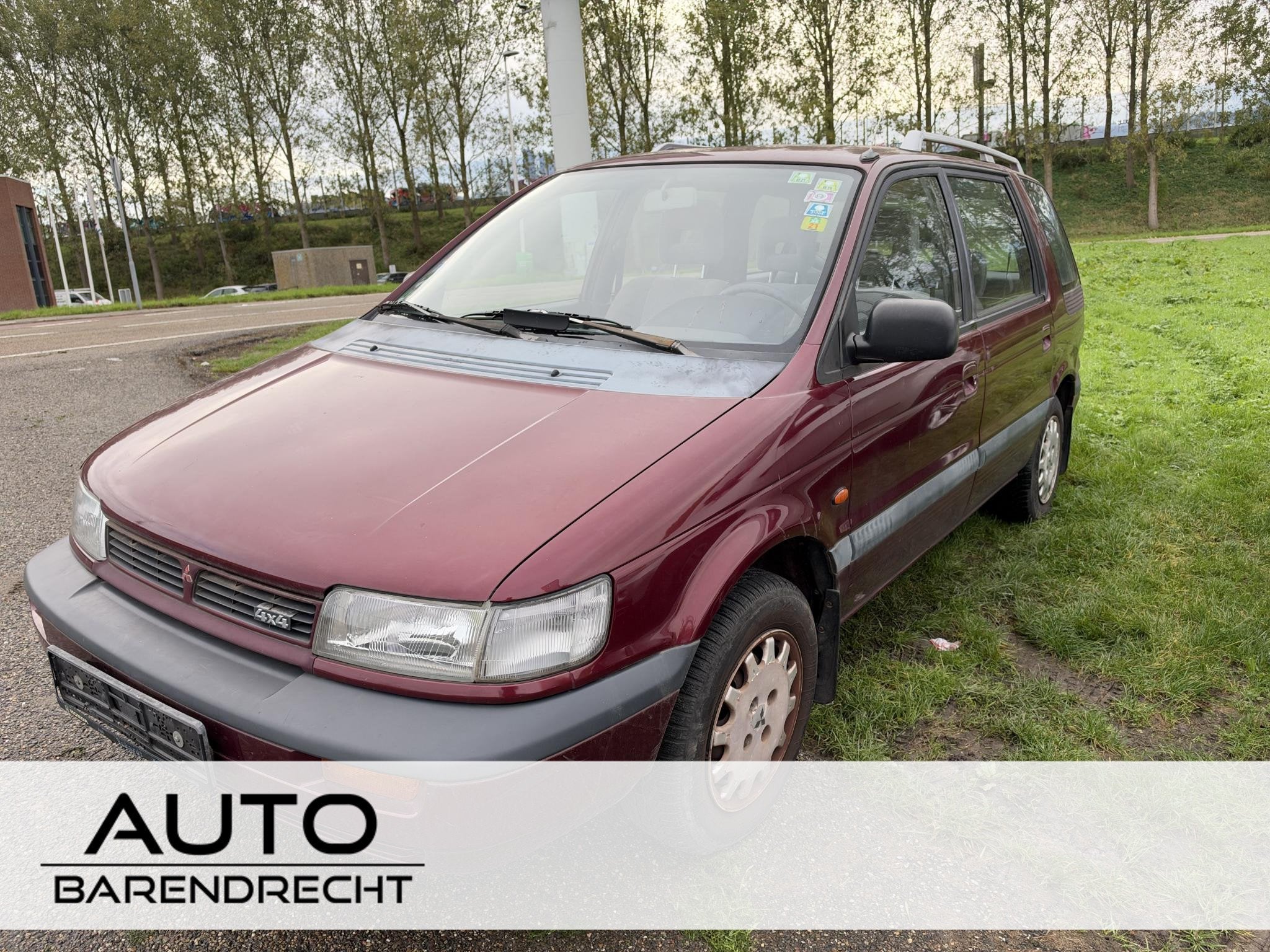 Mitsubishi Space Wagon 2.0 GLXi 4x4 AIRCO, Auto's, Voorwielaandrijving, Stof, Gebruikt, 4 cilinders