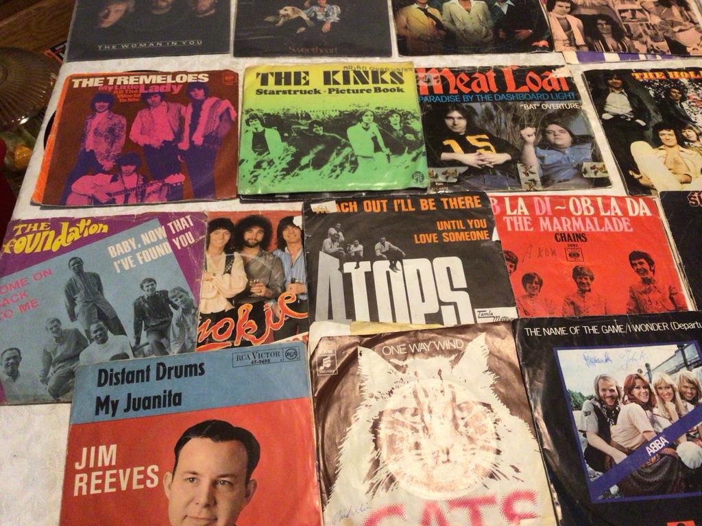 Grote collectie vinyl singles (pop, rock, diverse genres), Verzamelen, Ophalen of Verzenden, Gebruikt