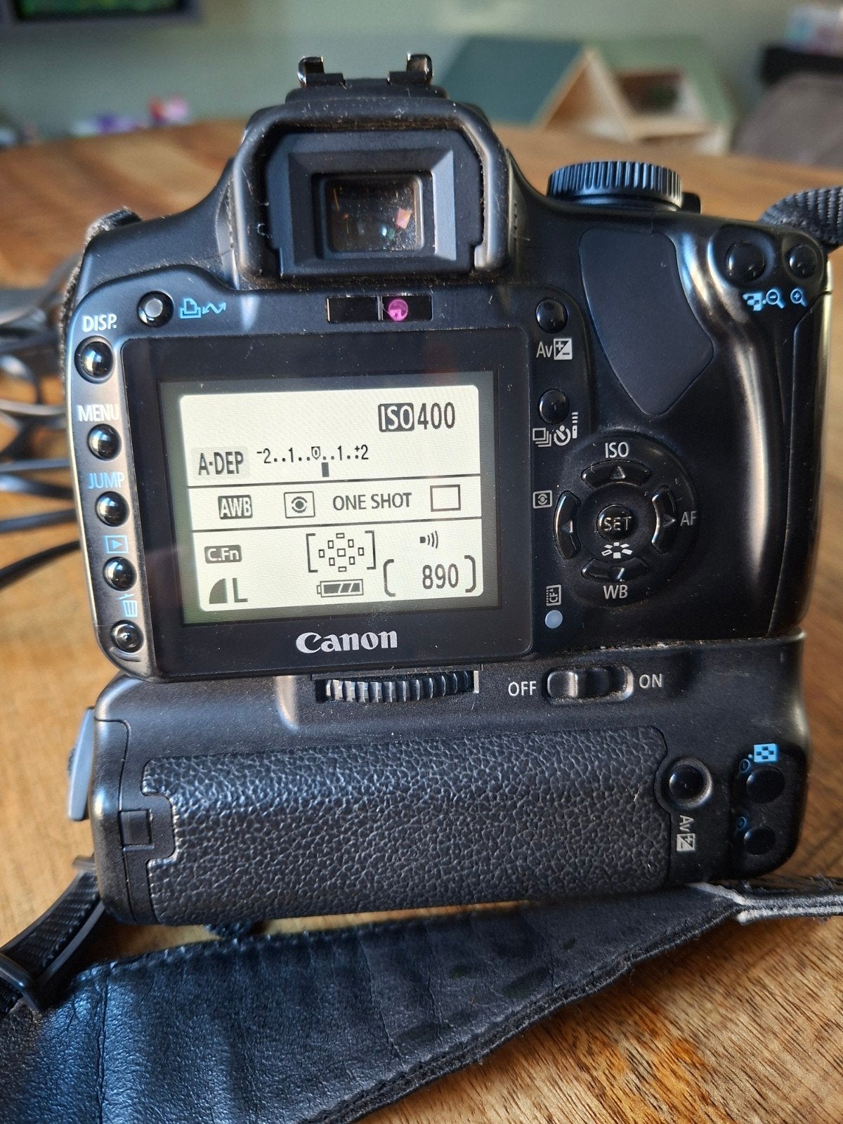 Canon EOS 400D Spiegelreflexcamera met Sigma 17-70mm lens, Gebruikt, Spiegelreflex, Canon, Accu