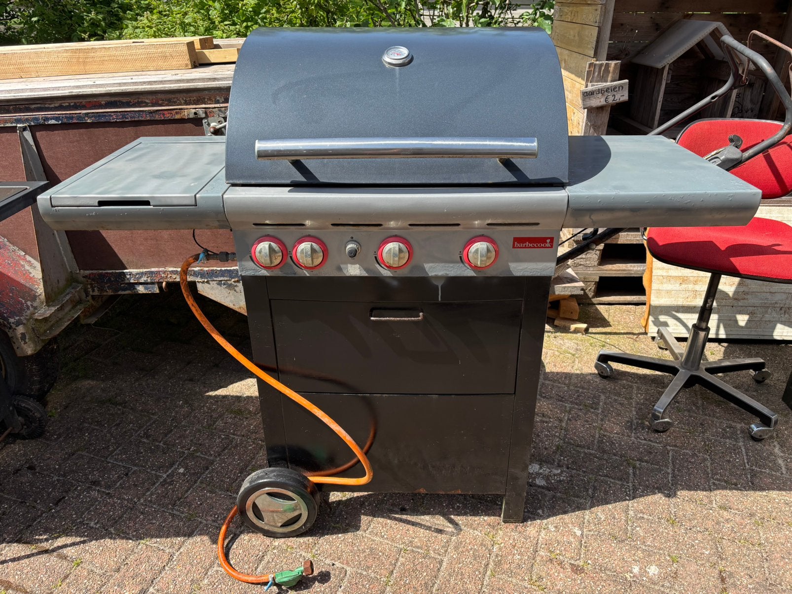 BARBECOOK gasbarbeque, Ophalen, Zo goed als nieuw