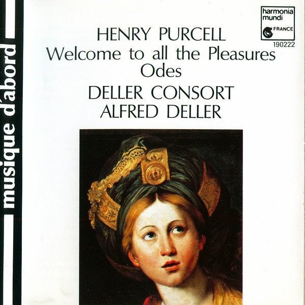 Purcell Deller Consort Deller Welcome To All Pleasures-Odes, Gebruikt, Purcell, Ophalen of Verzenden, Orkest of Ballet
