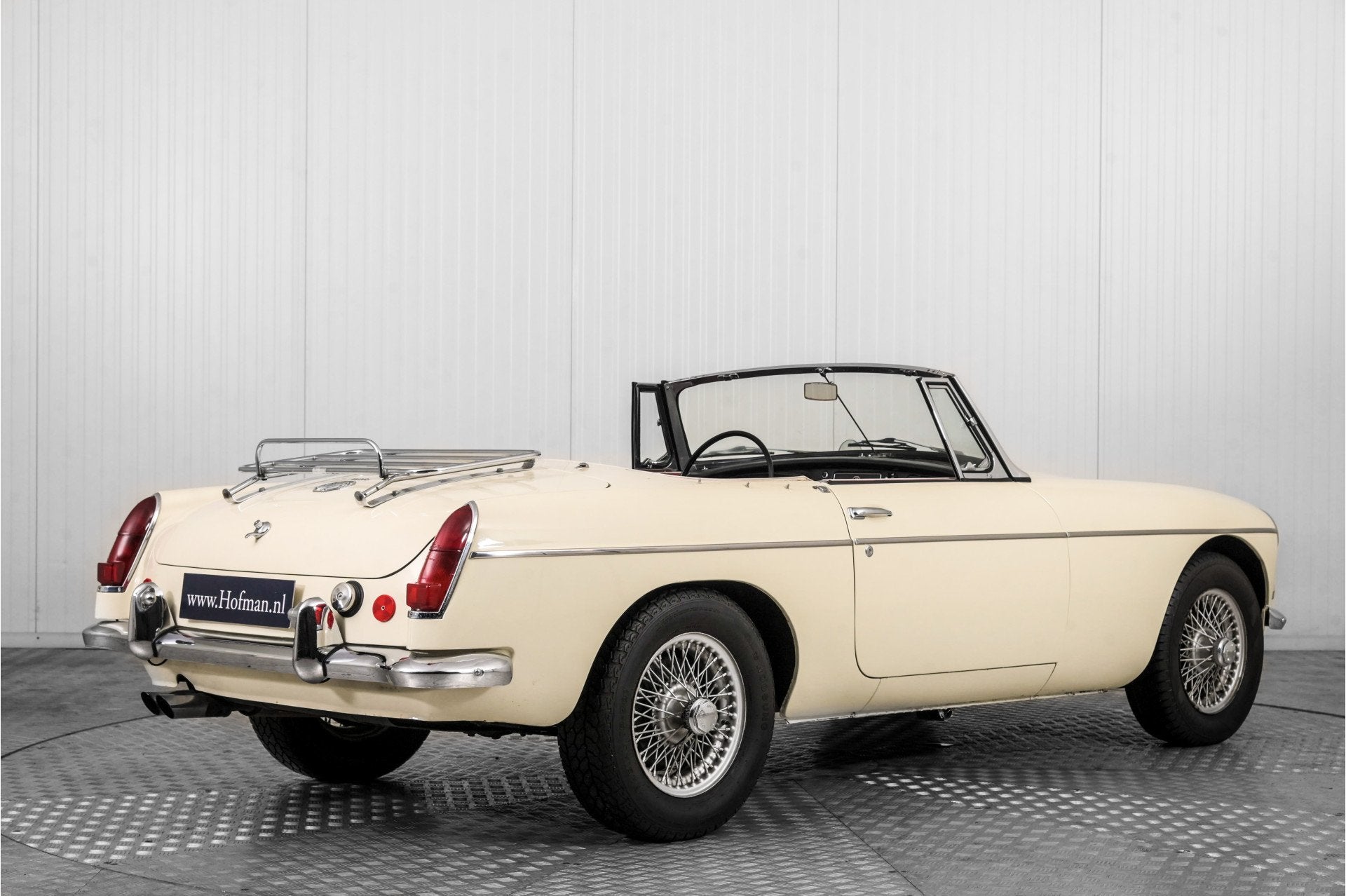 MG B 1.8 Roadster Lepeldeur (bj 1964), Auto's, B, Achterwielaandrijving, Gebruikt, Leder