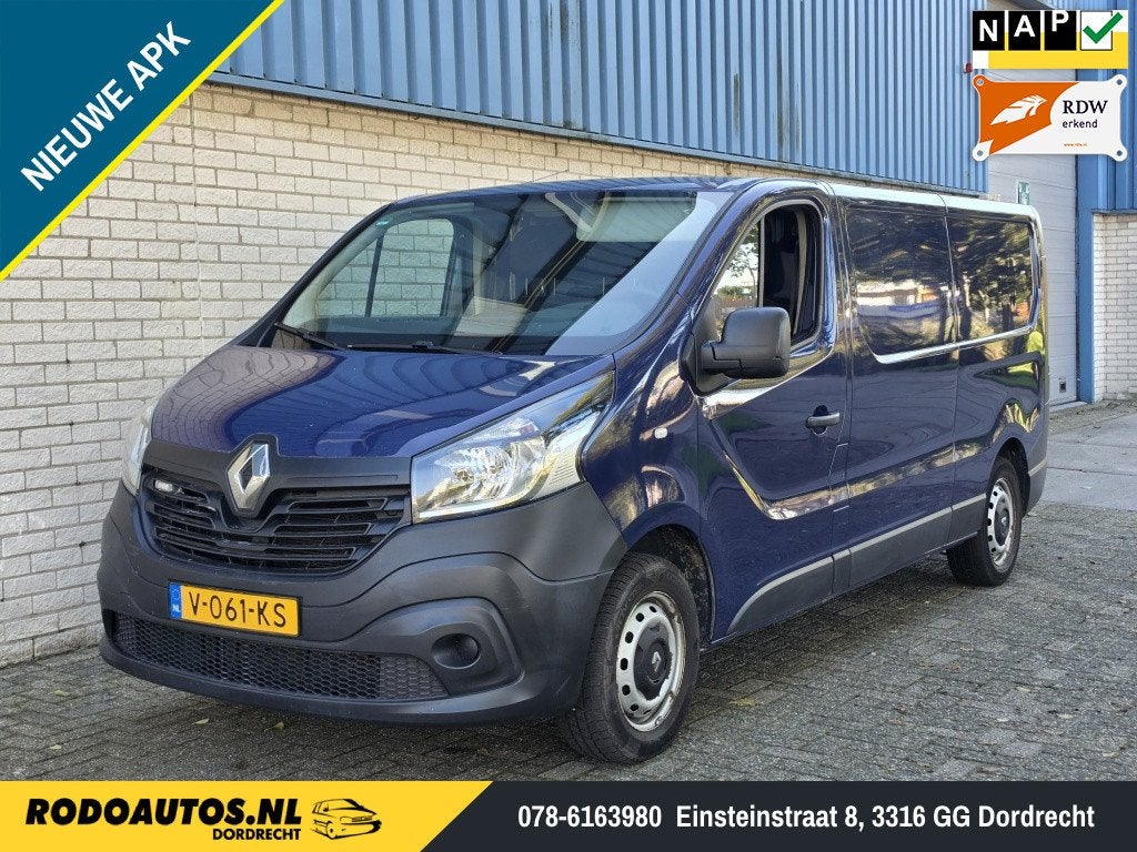 Renault Trafic 1.6 dCi T29 L2H1 Comfort 121pk Airco Nw APK, 121 pk, 15 km/l, Gebruikt, Euro 6
