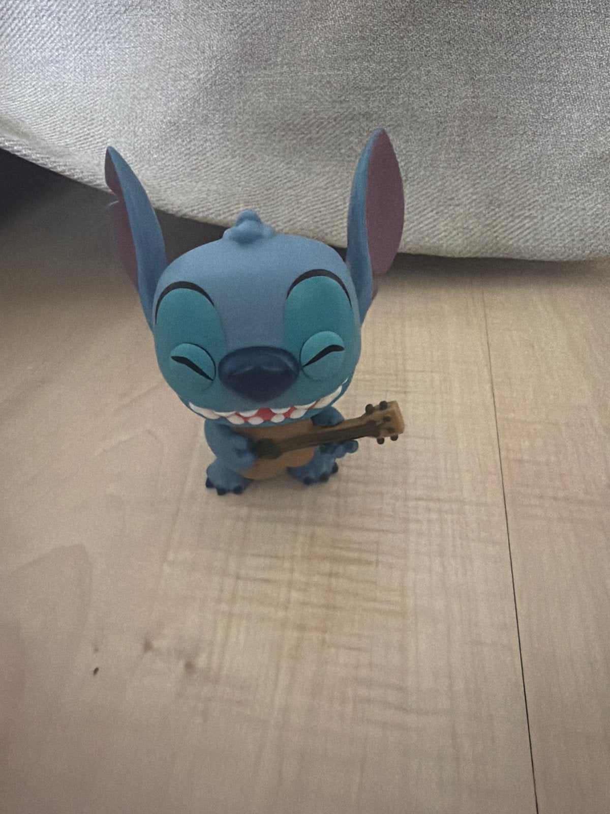 Stitch Funko Pop met Ukelele - Lilo & Stitch Disney, Ophalen of Verzenden, Zo goed als nieuw