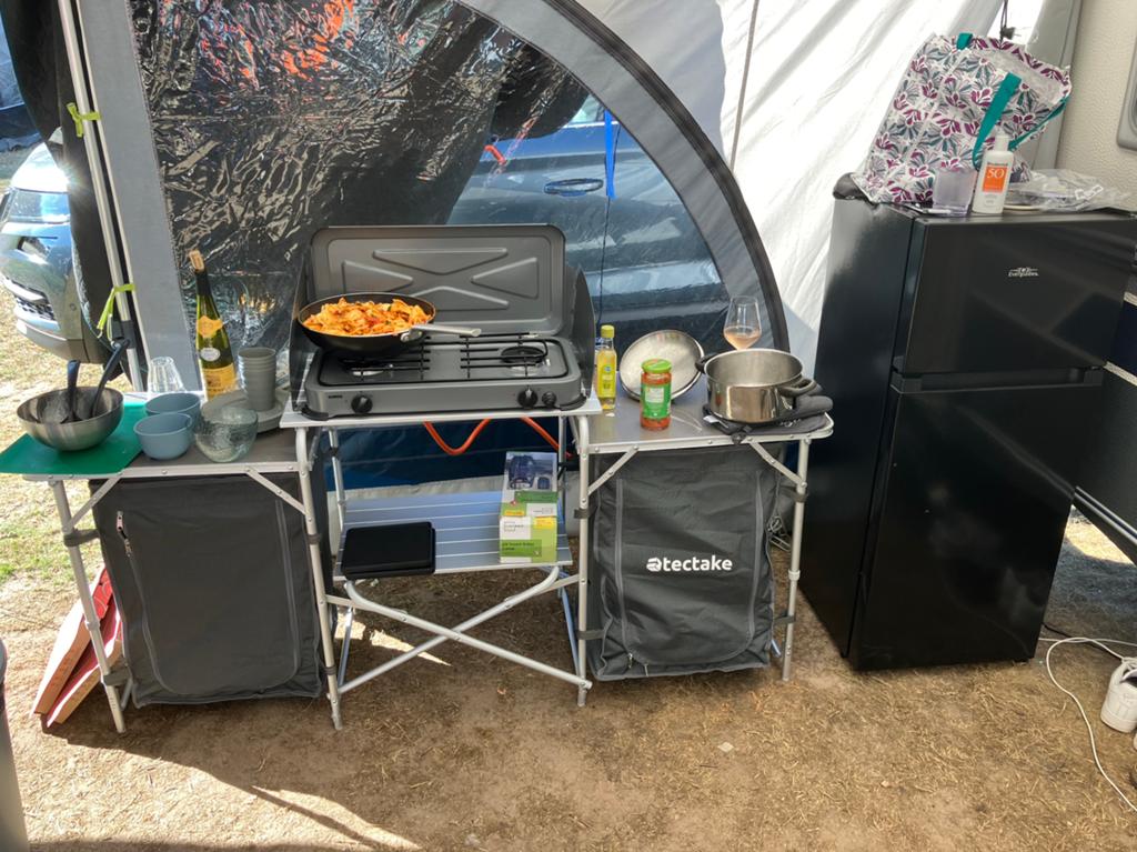 Campingkeuken, Ophalen of Verzenden, Zo goed als nieuw, Campingkast
