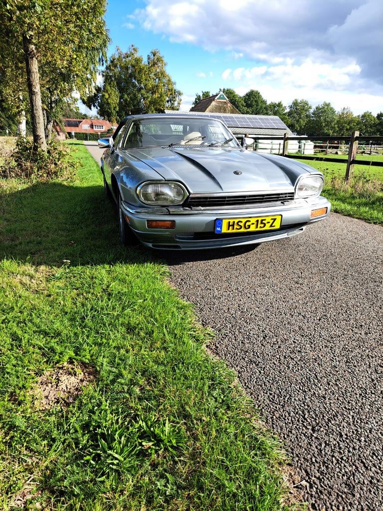 Jaguar xjs  4.0   1994 Blauw zeer mooi.  inruil mogelijk., Auto's, Oldtimers, Particulier, Benzine, Cabriolet, Geïmporteerd, Blauw