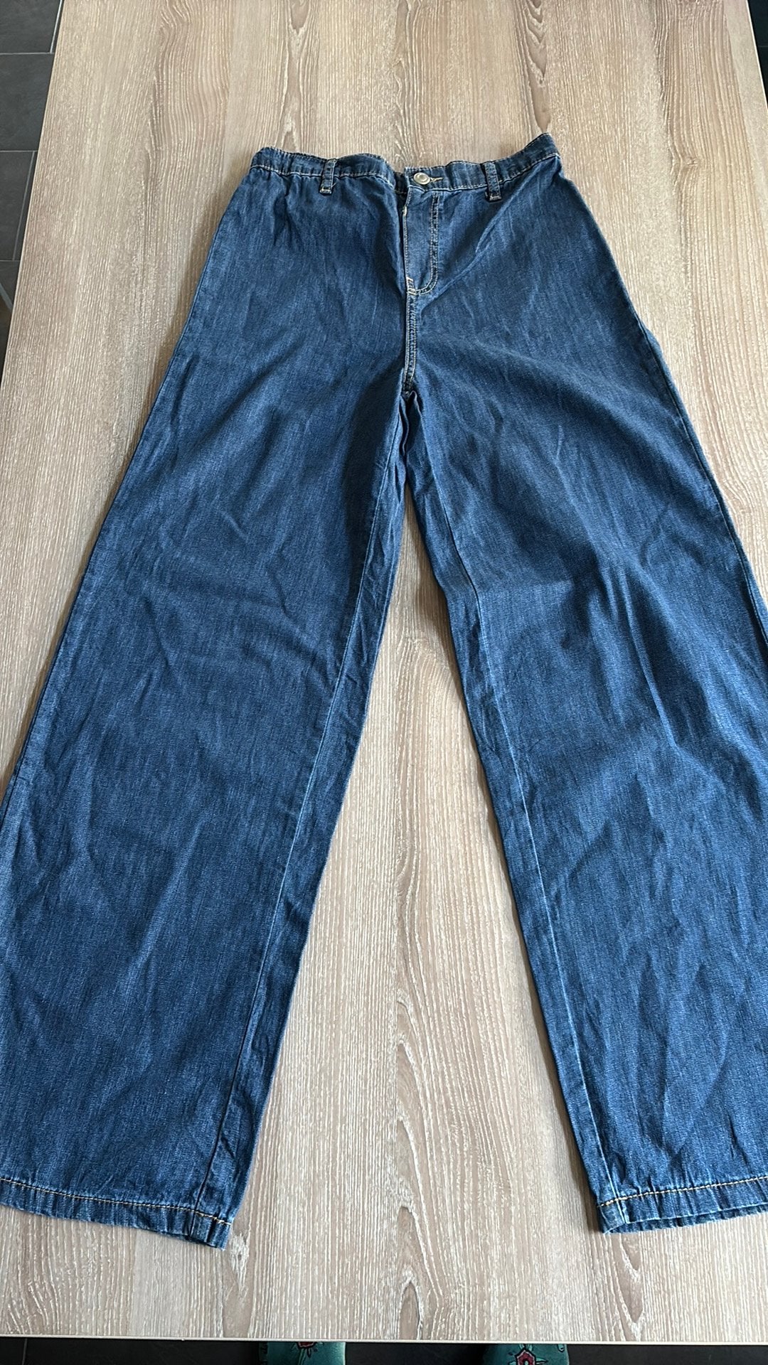 Zara meisjes zomer spijkerbroek mt164, Kinderen en Baby's, Ophalen of Verzenden, Zo goed als nieuw, Meisje, Broek