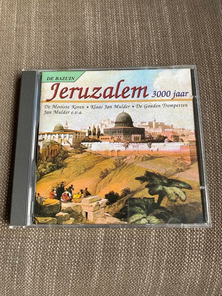 Jeruzalem 3000 jaar - cd De Mooiste Koren, Klaas Jan Mulder, Ophalen of Verzenden, Zo goed als nieuw, Koren of Klassiek