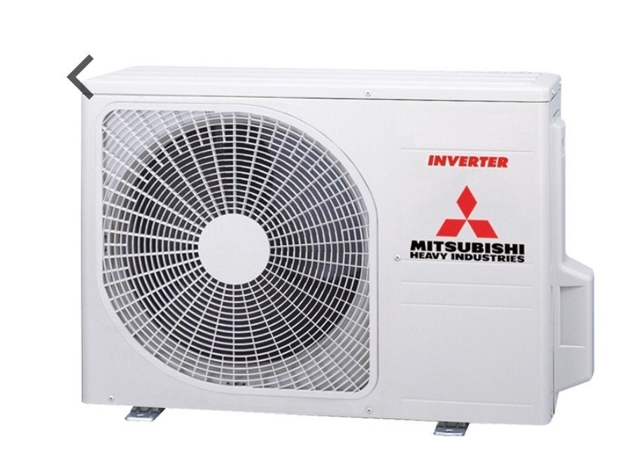 Mitsubishi Heavy SRC100 3-fase airco buitenunit - 2 maanden, Ophalen, 3 snelheden of meer, Zo goed als nieuw, Koelen en Ontvochtigen