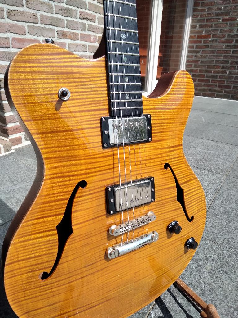 Nik Huber rietbergen, Ophalen, Gebruikt, Semi-solid body, Overige merken