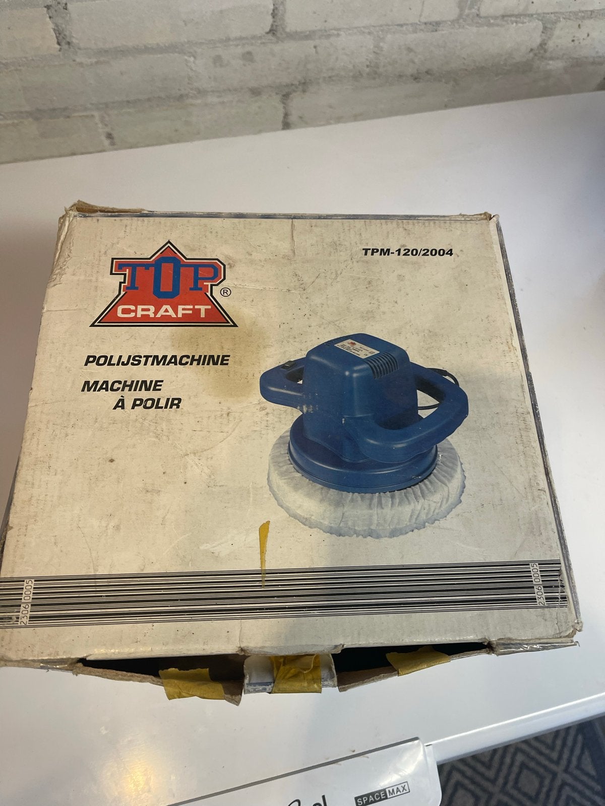 TOP CRAFT Poetsmachine TPM-120/2004, Ophalen of Verzenden, Gebruikt, Overige typen