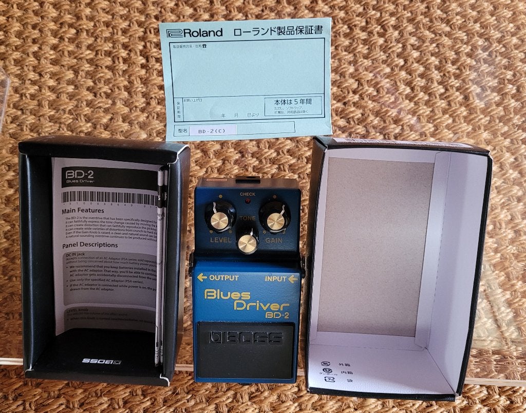 BOSS BD-2 Overdrive, Muziek en Instrumenten, Effecten, Ophalen, Distortion, Overdrive of Fuzz