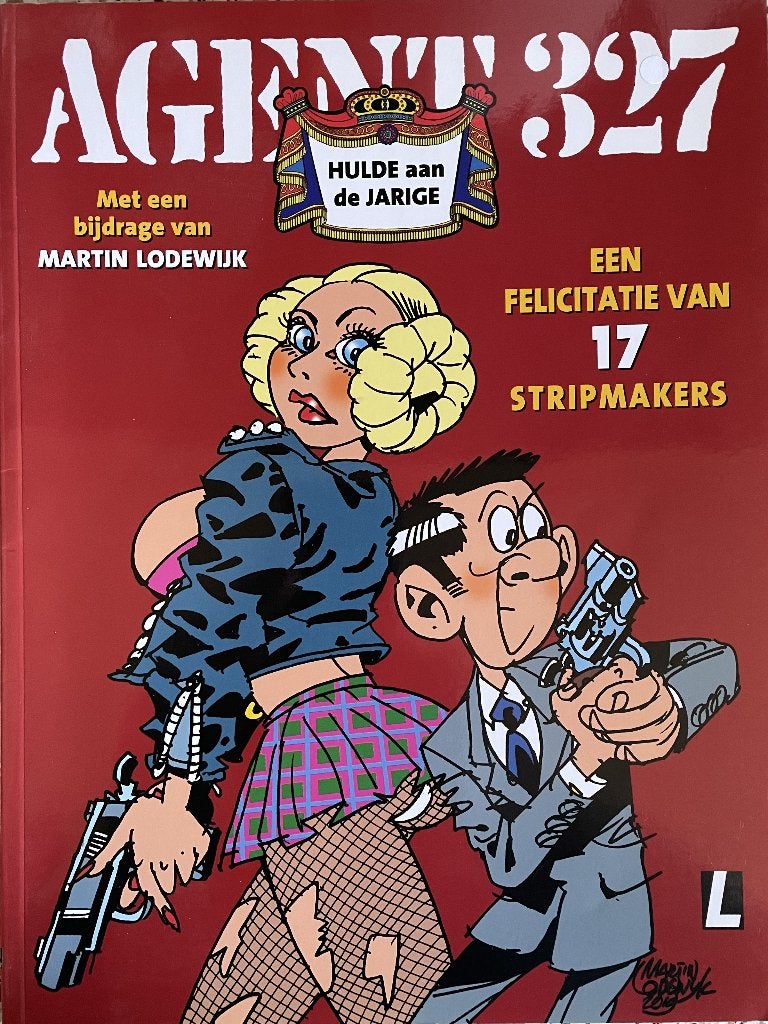 Agent 327   een felicitatie van 17 stripmakers  teab, Boeken, Eén stripboek, Ophalen of Verzenden, Gelezen