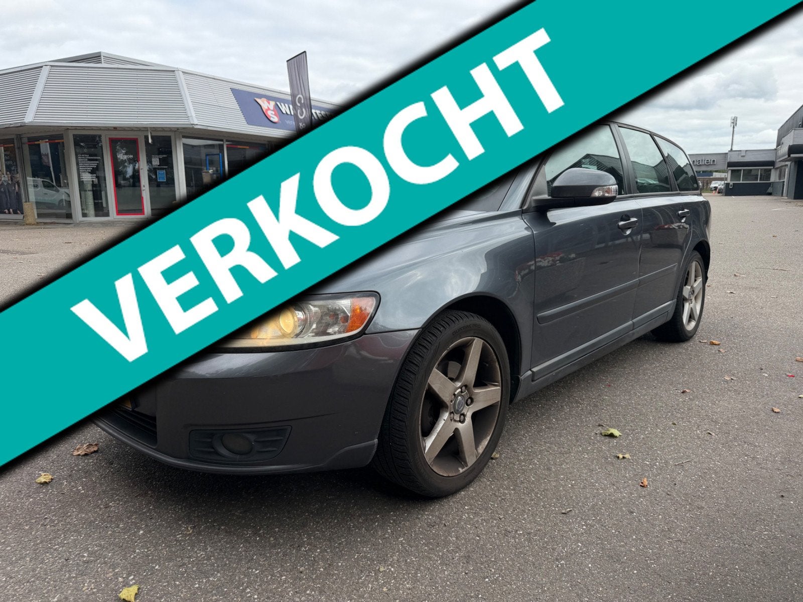 Volvo V50 1.6 Sport RIJDTSUPER!/AIRCO/PDC/CRUISE/GOED OH, Voorwielaandrijving, 1596 cc, Gebruikt, 57 €/maand