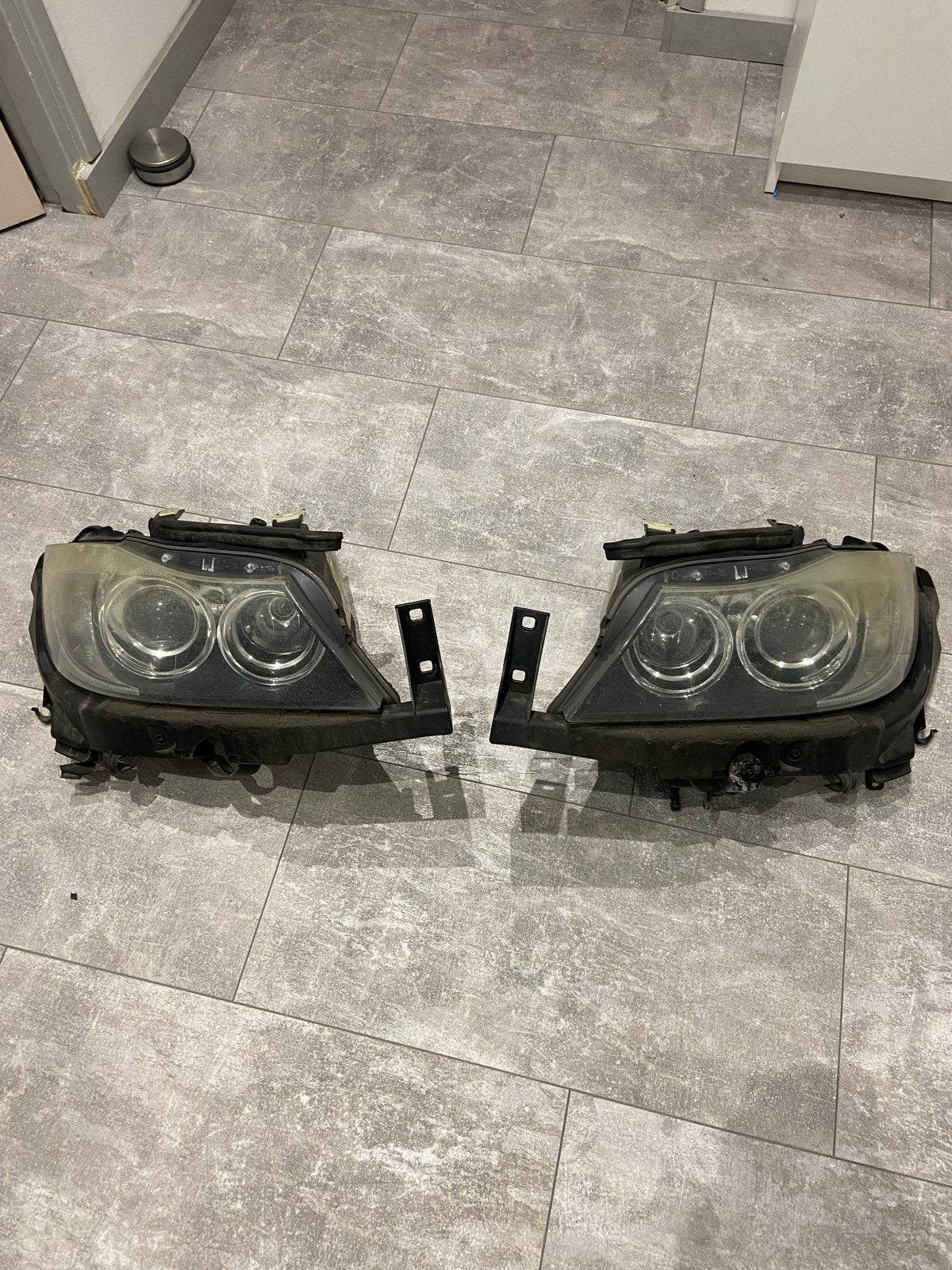 BMW E90 E91 pre lci Xenon Koplampen, Ophalen, Gebruikt, BMW