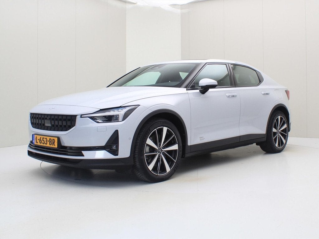 Polestar 2 Long Range Dual Motor 408PK 78kWh 91% SoH [ PILOT, Auto's, Polestar, Polestar 2, Stof, Gebruikt, Zwart