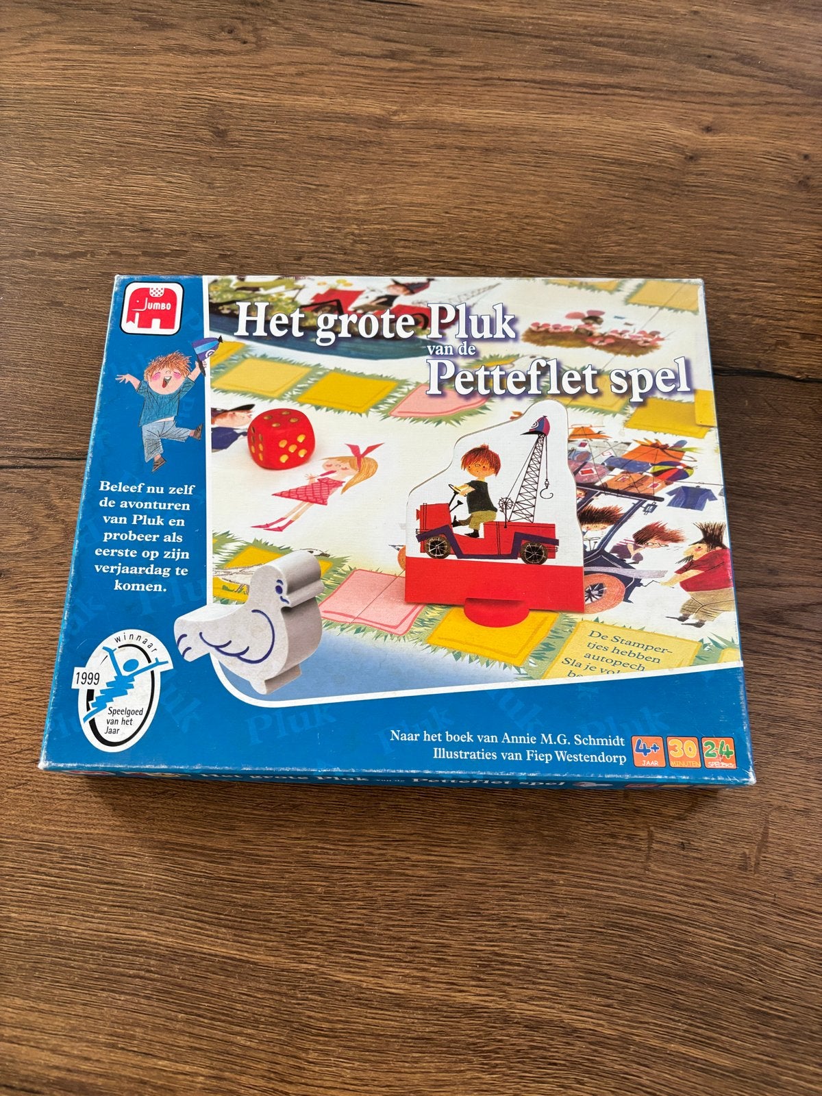 Het Grote Pluk van de Petteflet Spel - Compleet, Drie of vier spelers, Ophalen, Gebruikt