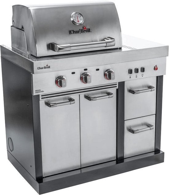 Char-Broil Ultimate 3200 Gasbarbecue Buitenkeuken NIEUW €599, Ophalen of Verzenden, Nieuw, Gas