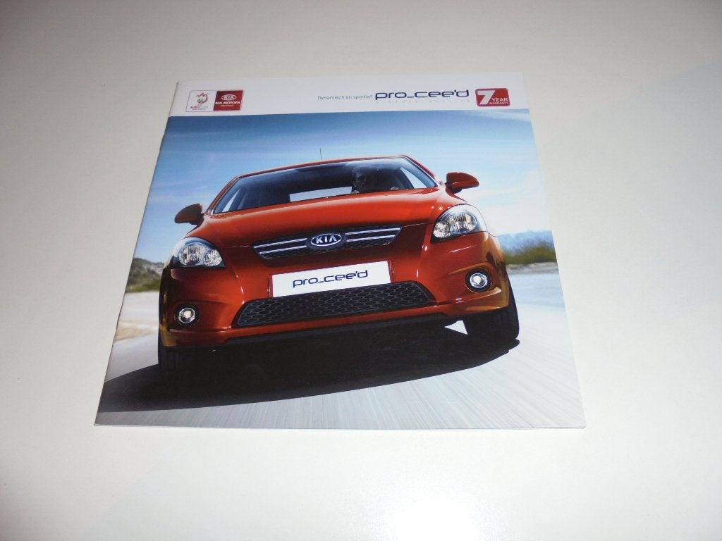 brochure Kia Pro Ceed  2008, Ophalen of Verzenden, Nieuw, Overige merken