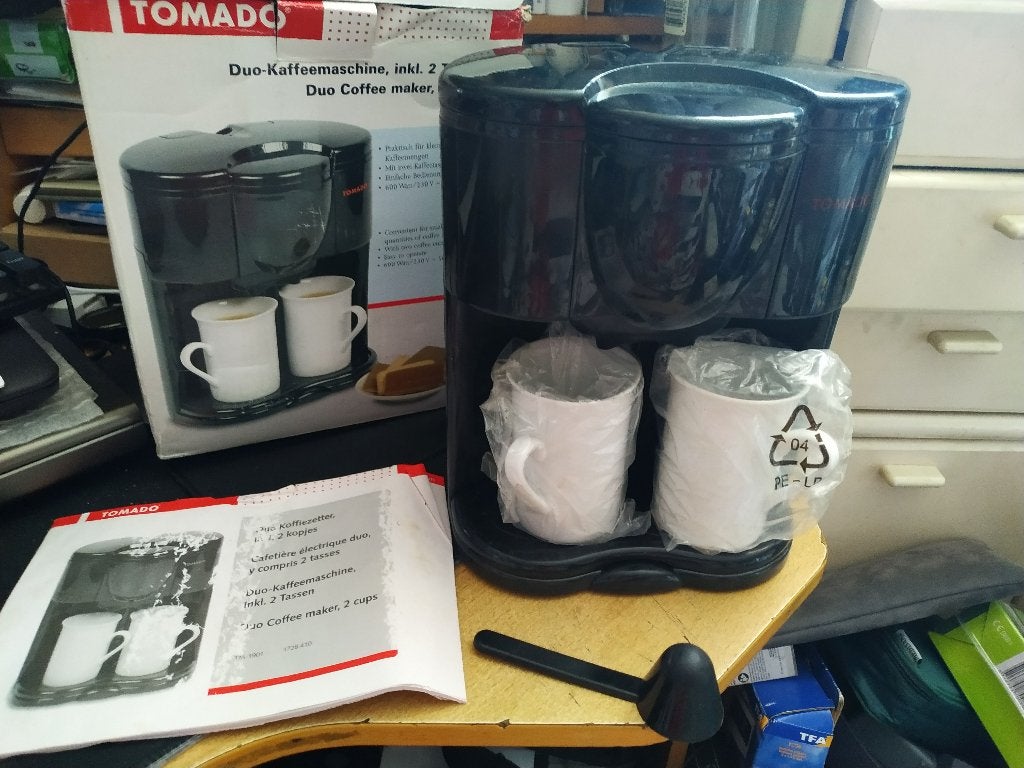 TOMADO Duo Koffiezetter, Caravans en Kamperen, Ophalen of Verzenden, Nieuw