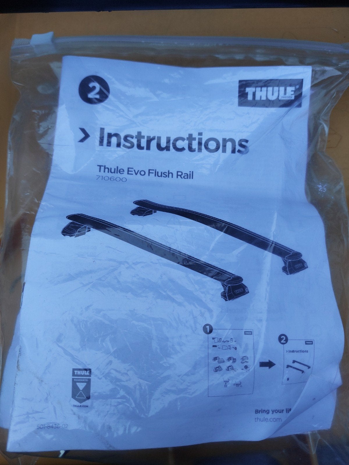 Dakdrager Thule Evo Flush Rail met voeten voor Suzuki, Auto diversen, Dakdragers, Ophalen