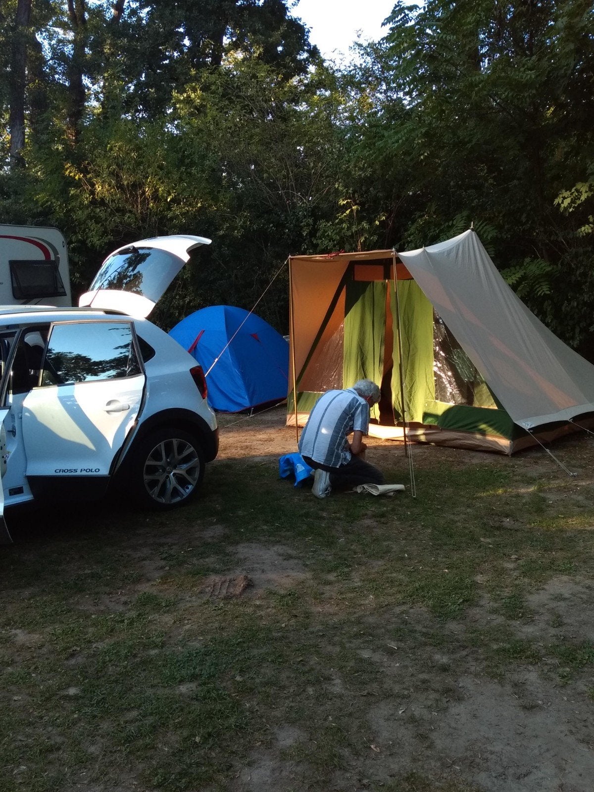 Esvo Piramide Tent - Waterdicht Katoen - 2/3 Persoons, Ophalen