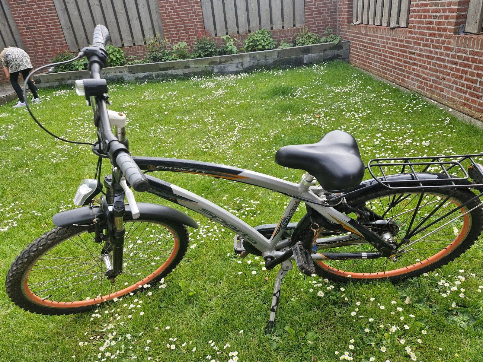 Sparta Gravity fiets - Gebruikt, handremmen nakijken, Ophalen, Gebruikt, Velgrem, Sparta
